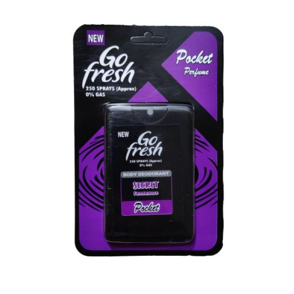 Pocket spray