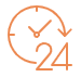 24 X 7 service