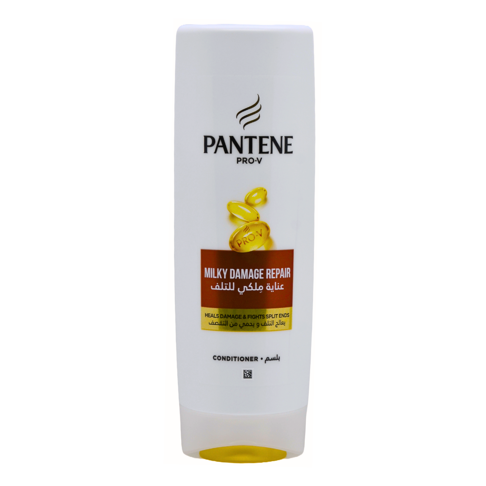 PANTENE PRO-V, MILKY DAMAGE REPAIR, Heals Damage & Fights Split Ends Conditioner 360ml