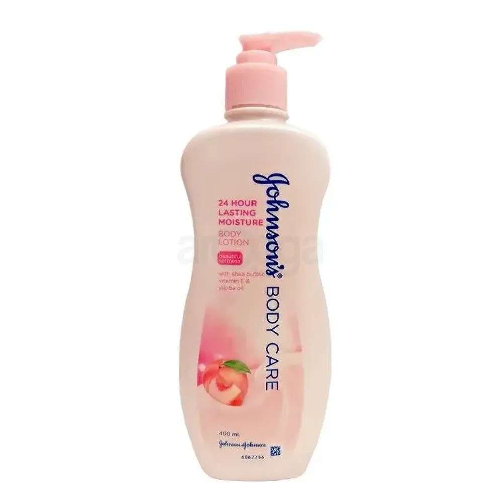 Johnson's Body Care 24 Hour Lasting Moisture Body Lotion with Shea Butter, Vitamin E & Jojoba Oil