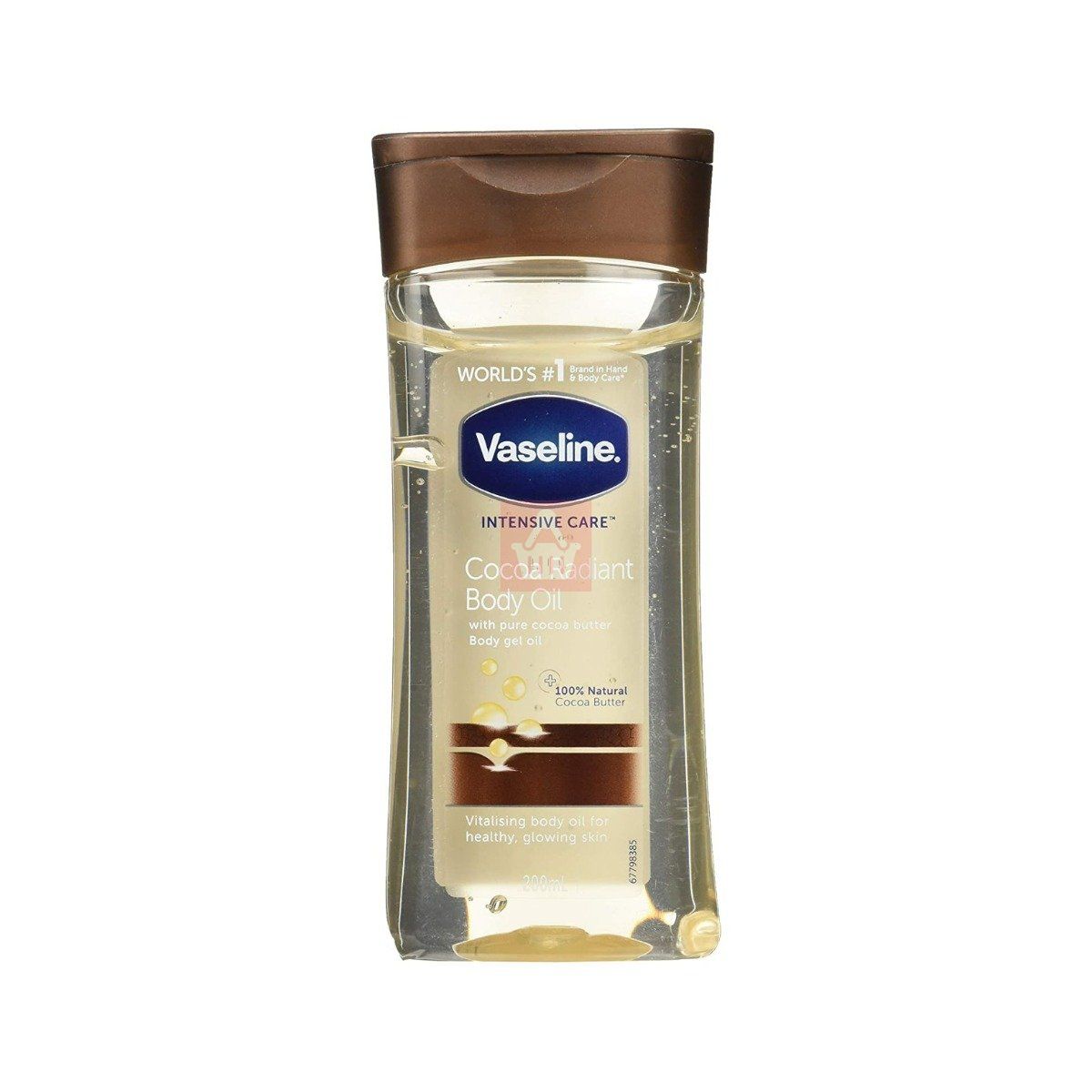 Vaseline Intensive Care Cocoa Radiant Body Oil with Pure Cocoa Butter – 200ml