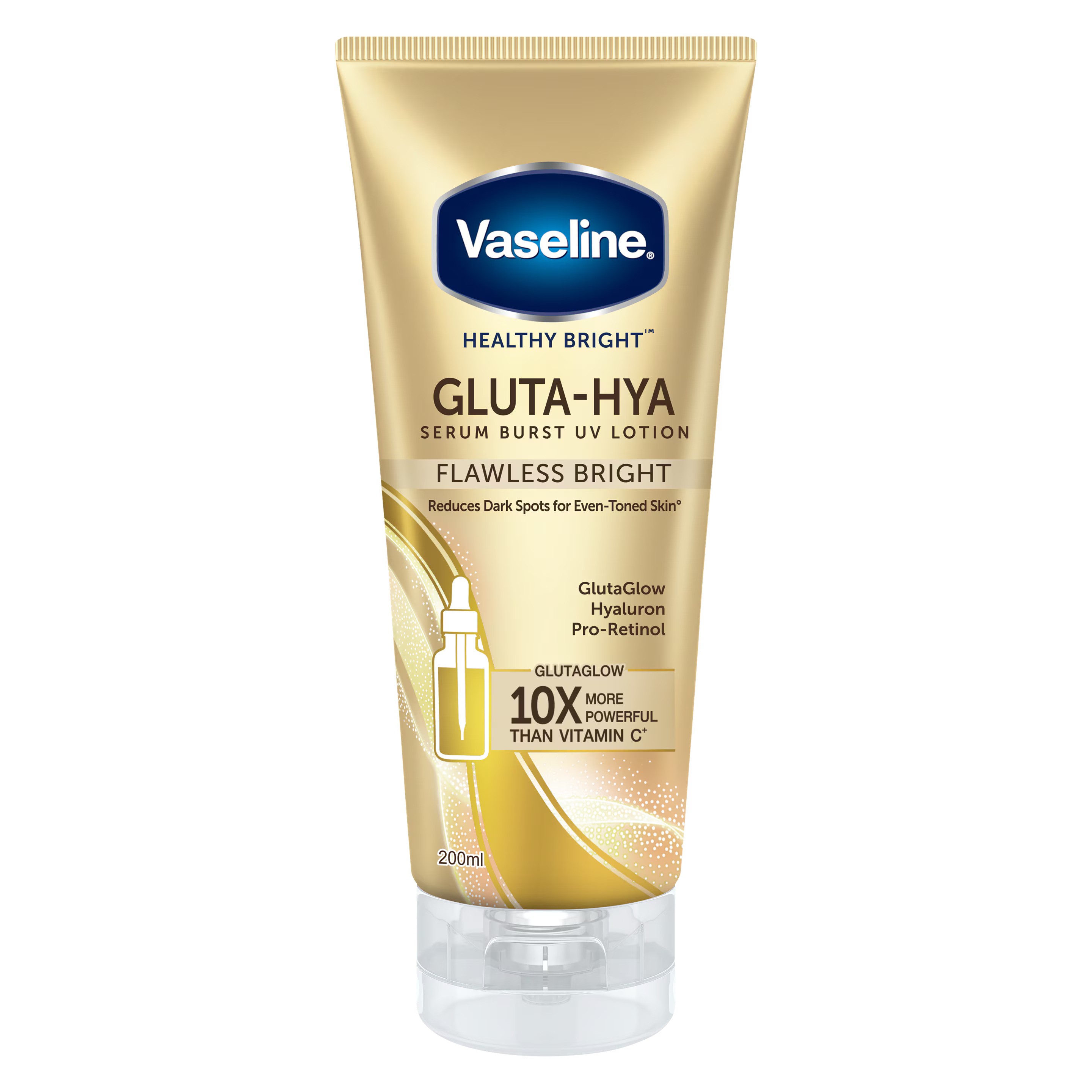 Vaseline® Gluta-Hya Serum Burst Lotion Flawless Bright – 400ml