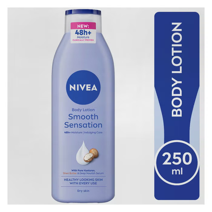 NIVEA Irresistibly Smooth Body Lotion – 250ml
