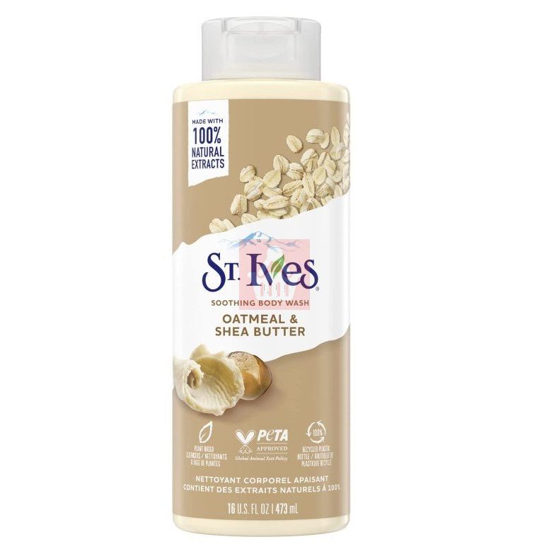 ST.Ives Soothing Oatmeal & Shea Butter Body Wash – 450ml