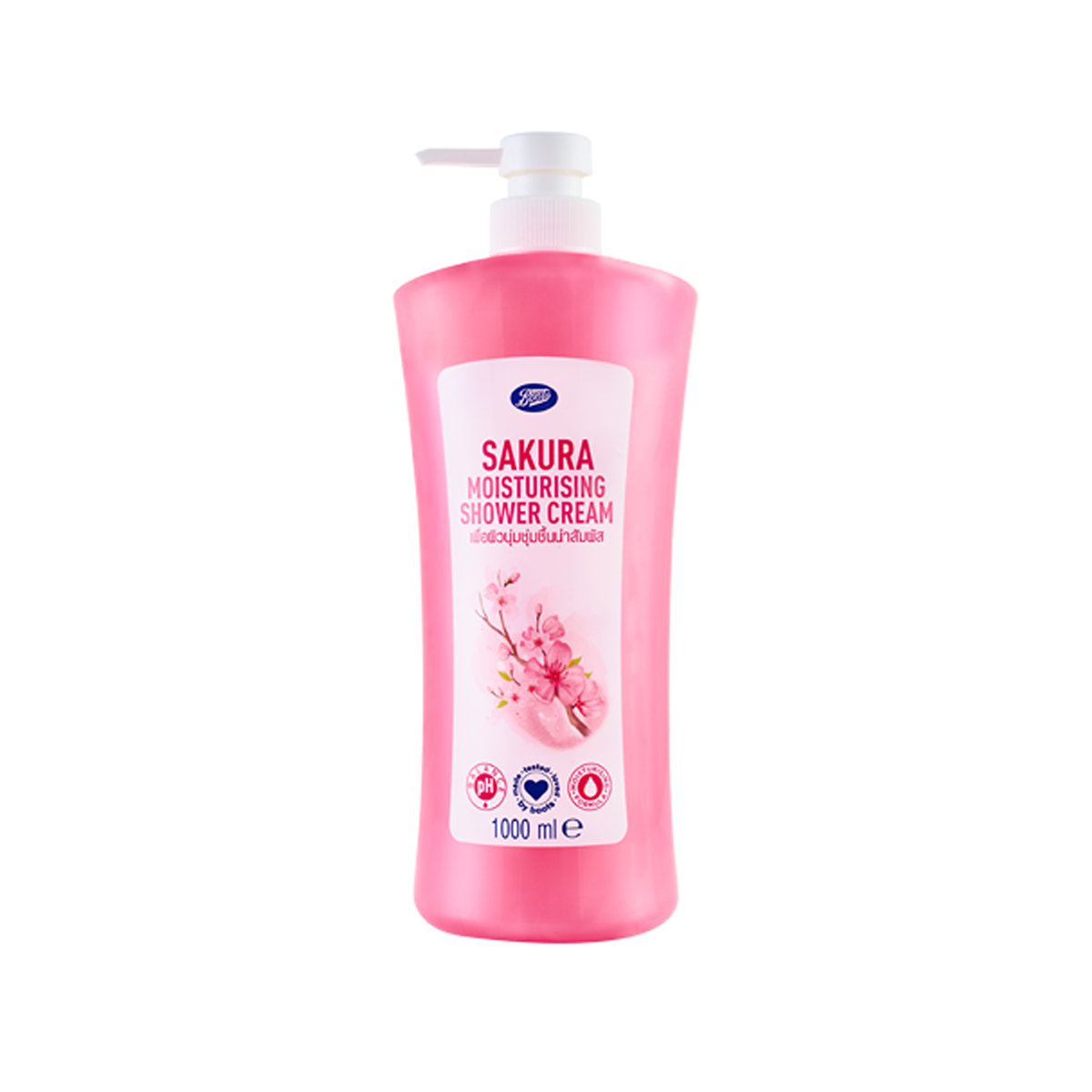 Boots Sakura Moisturising Shower Cream – 1000ml