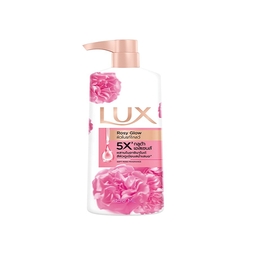 Lux Rosy Glow Body Wash 450ml