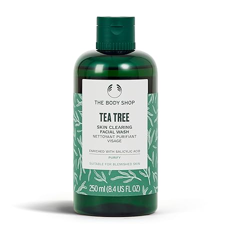 The Body Shop Tea Tree Skin Clearing Facial Wash – 8.4 oz