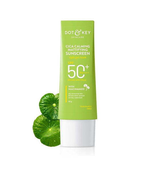 Dot & Key Cica Calming Mattifying Sunscreen SPF 50+ – 80g