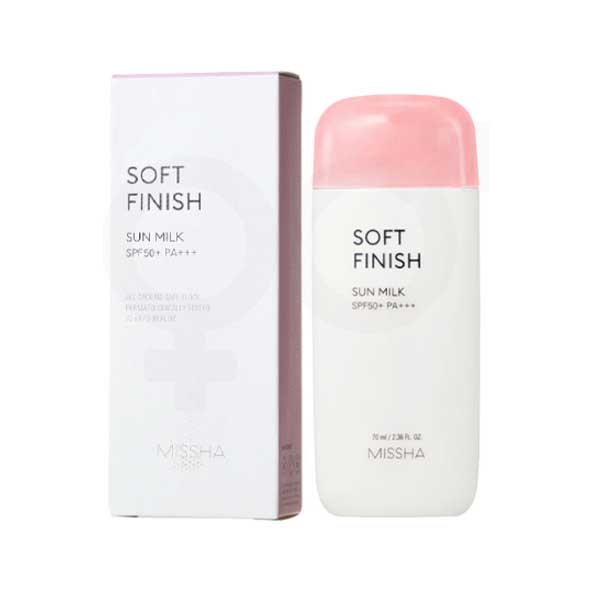 MISSHA Soft Finish Sun Milk SPF 50+/PA+++ – 70ml