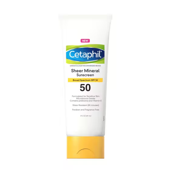 Cetaphil Sun Spf 30 Sunscreen Gel, White, Hydrate & Nourish With Chemical Free Sun Protection,100 ml