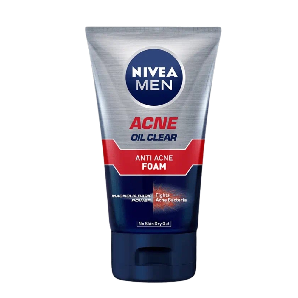 Nivea Men Acne Oil Clear Anti-Acne Facial Foam – 100g