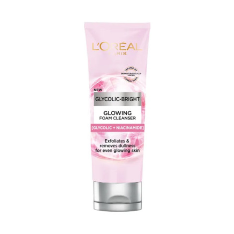 L’Oréal Glycolic Bright Glowing Foam Cleanser – 100ml
