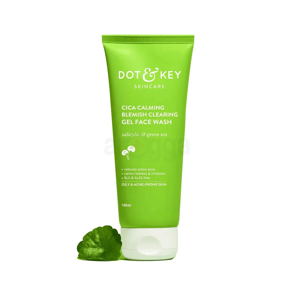 Dot & Key Cica Calming Blemish Clearing Gel Face Wash – 15ml