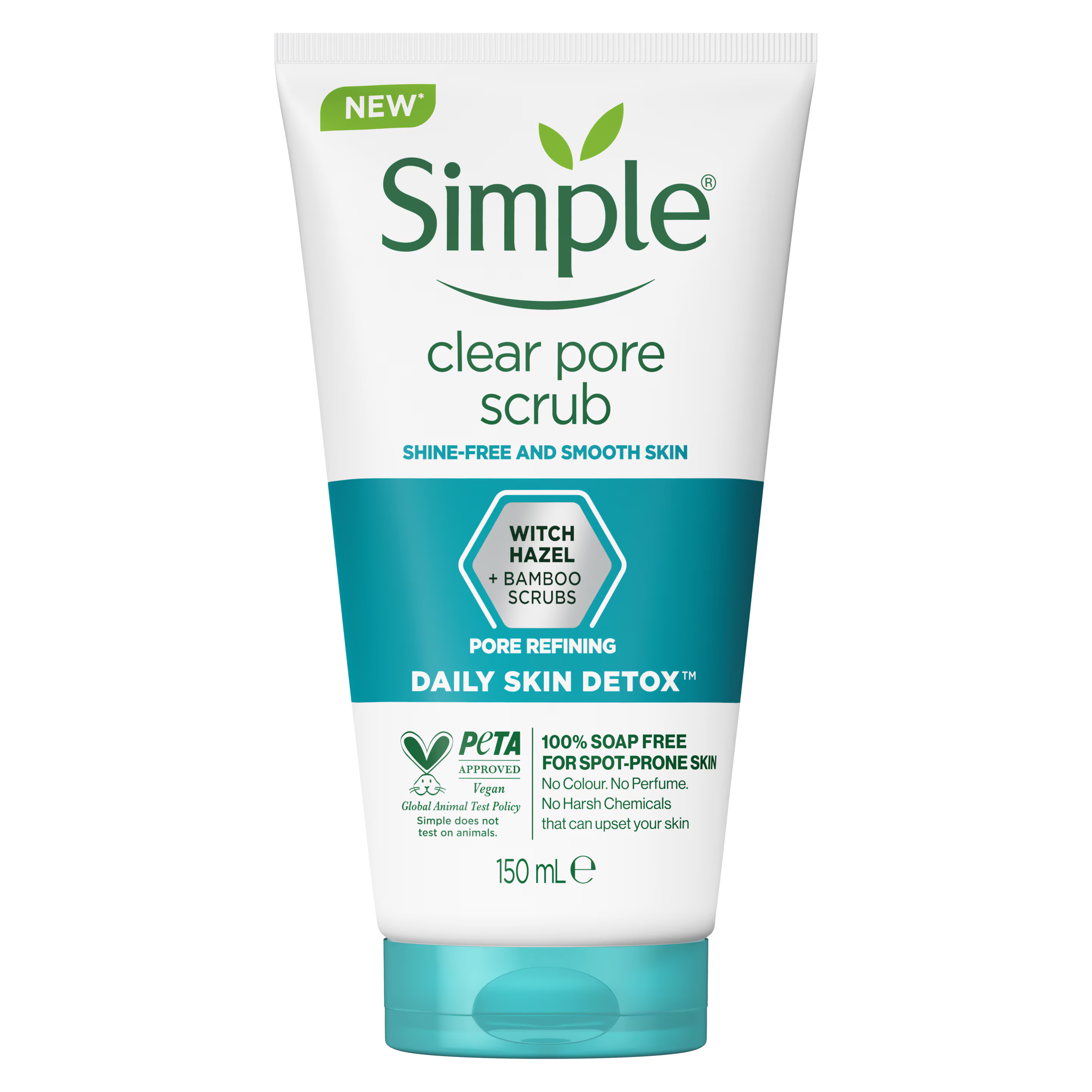 Daily Skin Detox Pore Polishing Face Scrub – 150ml