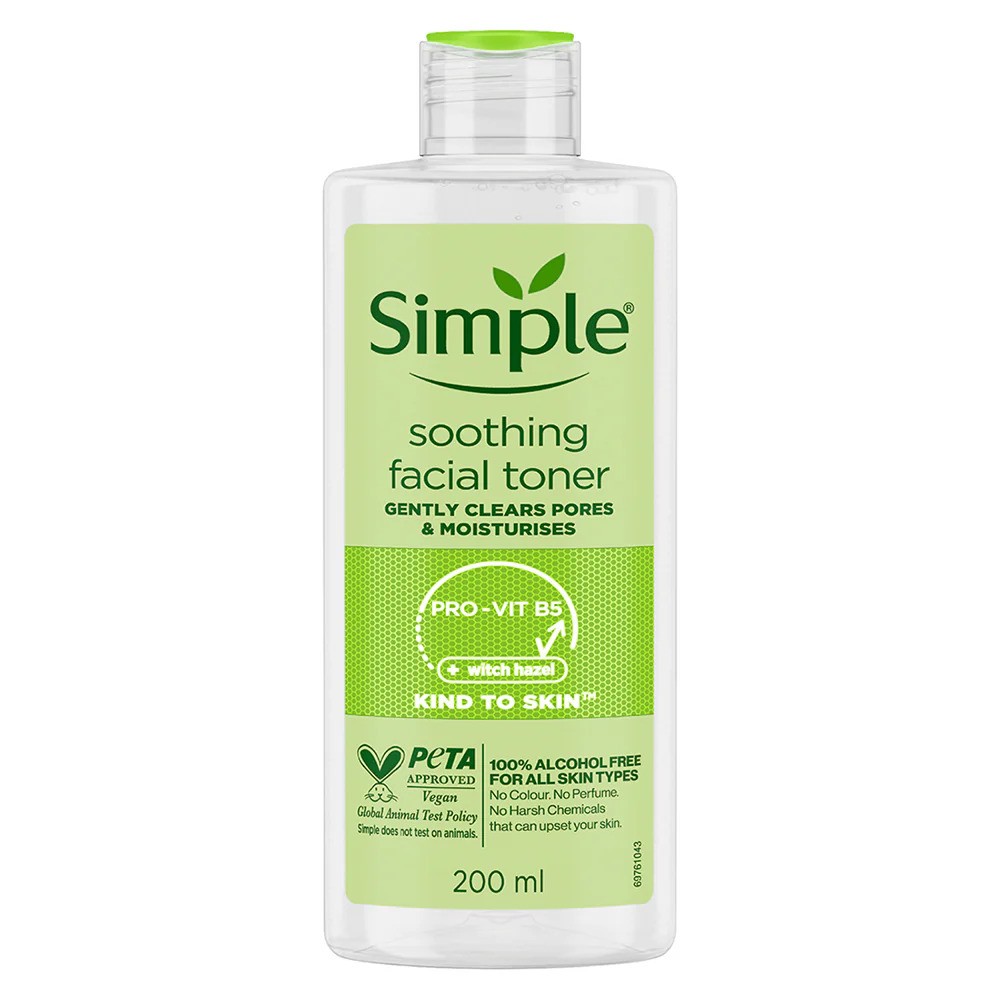 Simple Soothing Facial Toner – 200ml