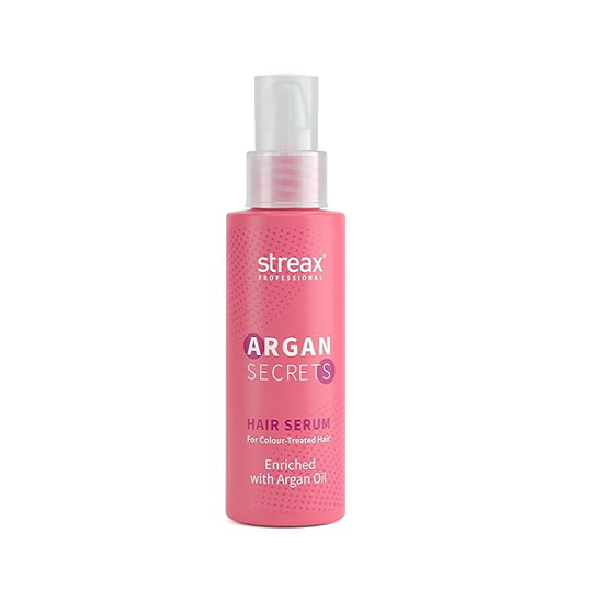 Streax Professional Argan Secrets Color Protect Hair Serum – 100ml