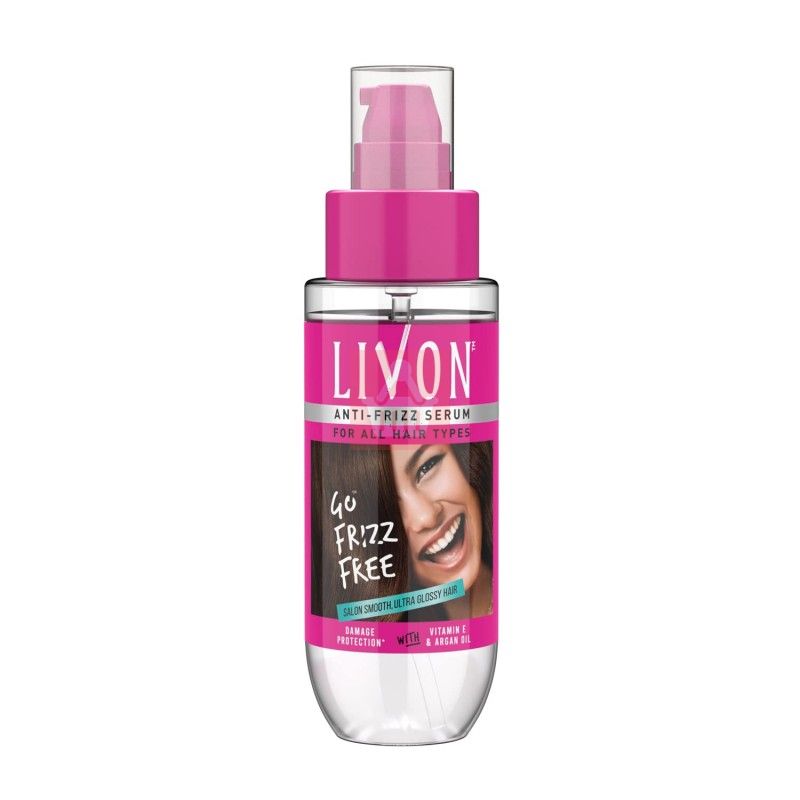 Livon Anti Frizz Serum for All Hair Types – 100ml