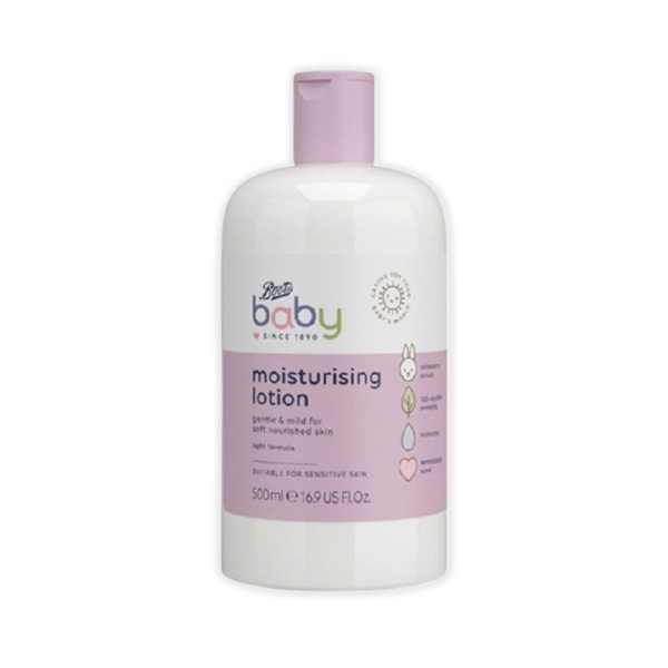 Boots Baby Moisturising Lotion – 500ml