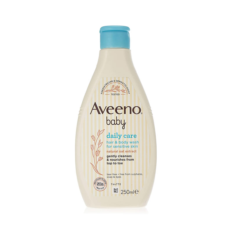 Aveeno Baby Daily Care Hair & Body Wash for Sensitive Skin – 250ml