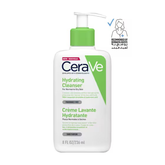 CeraVe Hydrating Cleanser For Dry Skin – 236 ml