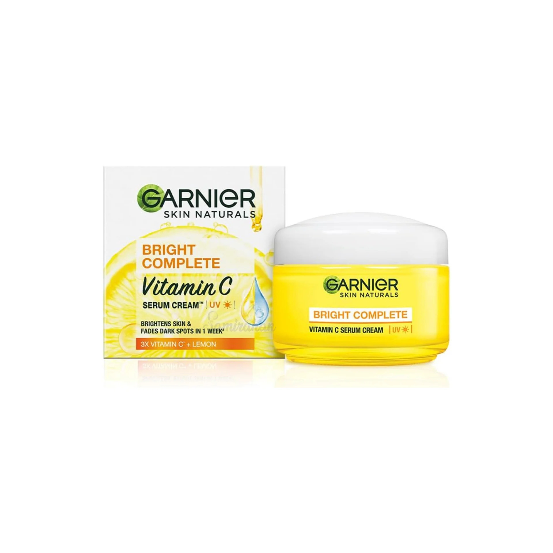 Garnier Bright Complete Fairness Serum Cream UV Protected with Vitamin C – 45g