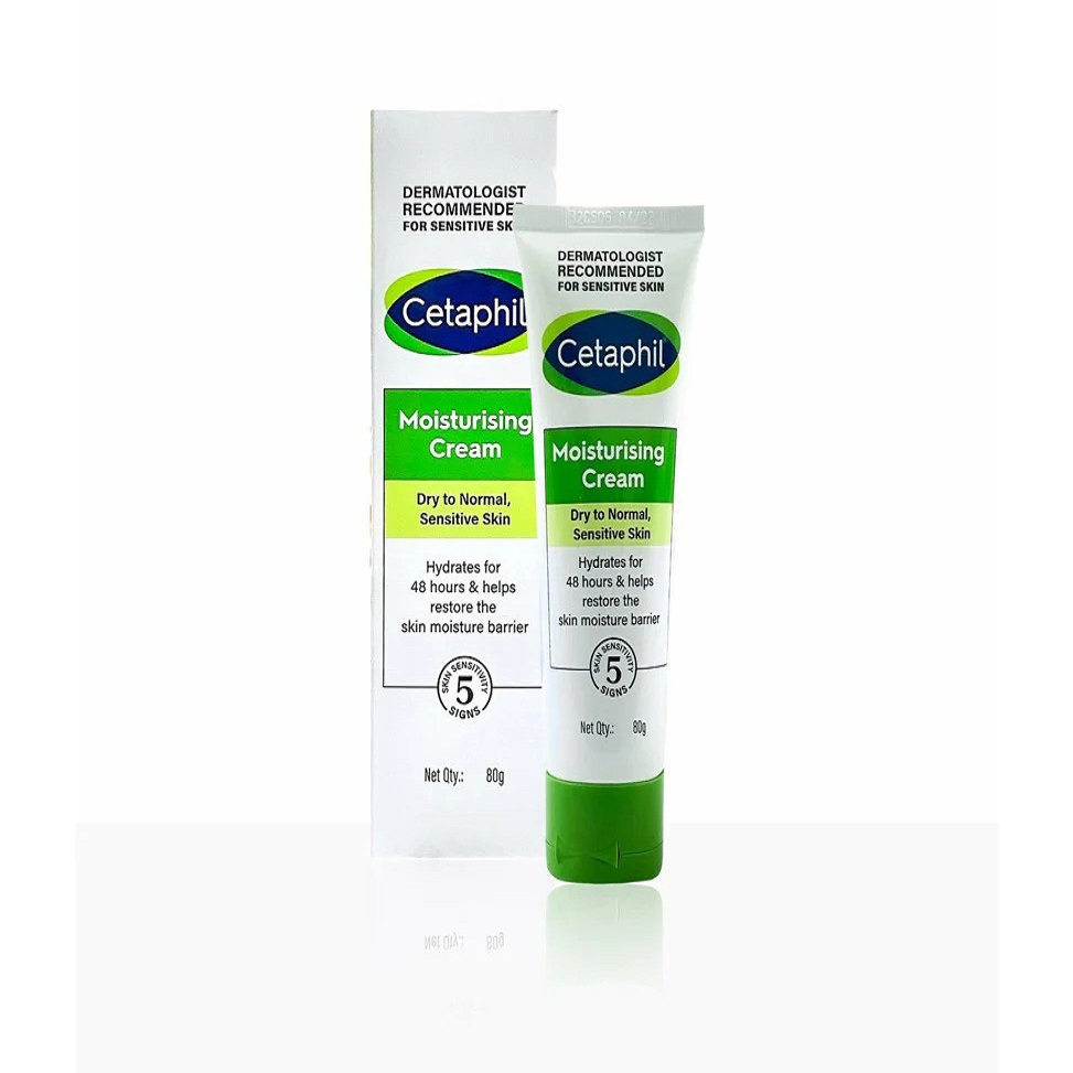 Cetaphil Moisturizing Cream – Dry to Normal, Sensitive Skin- 80g
