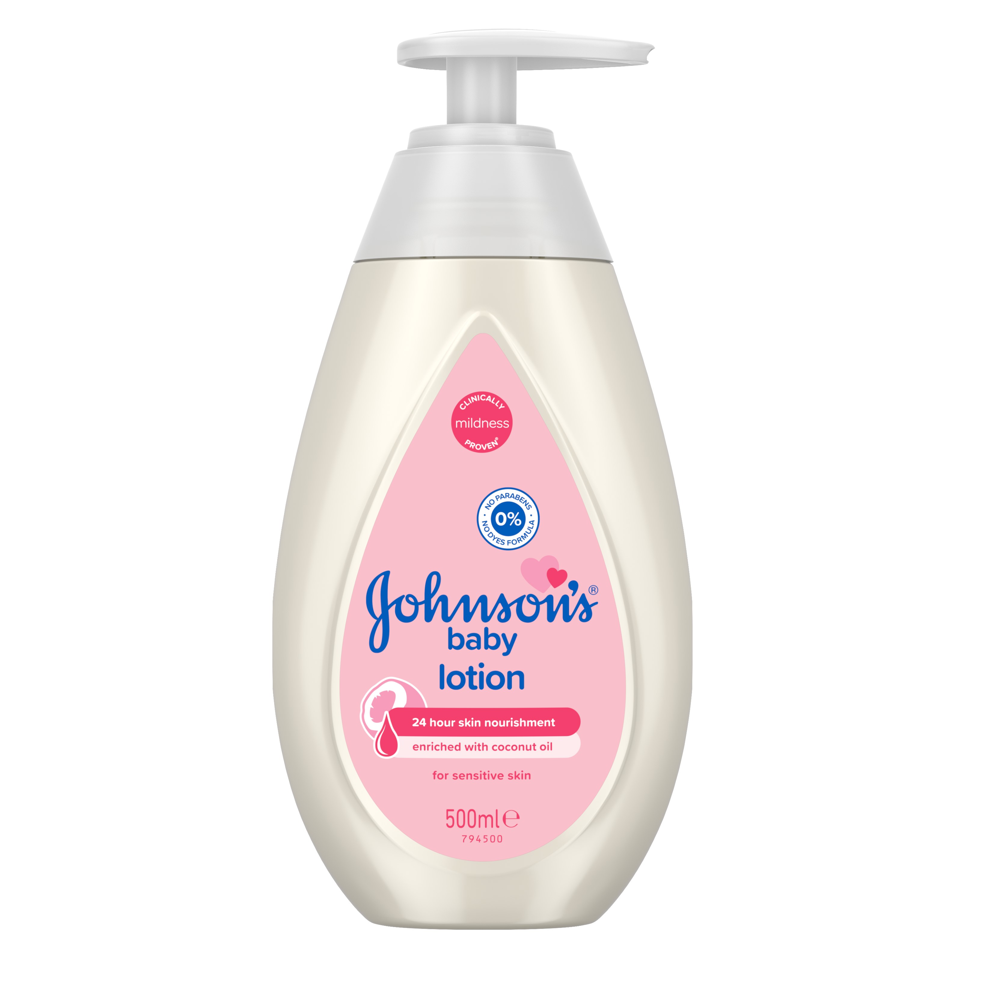 Johnson’s Baby Lotion – 500ml (Nourishing & Hypoallergenic)