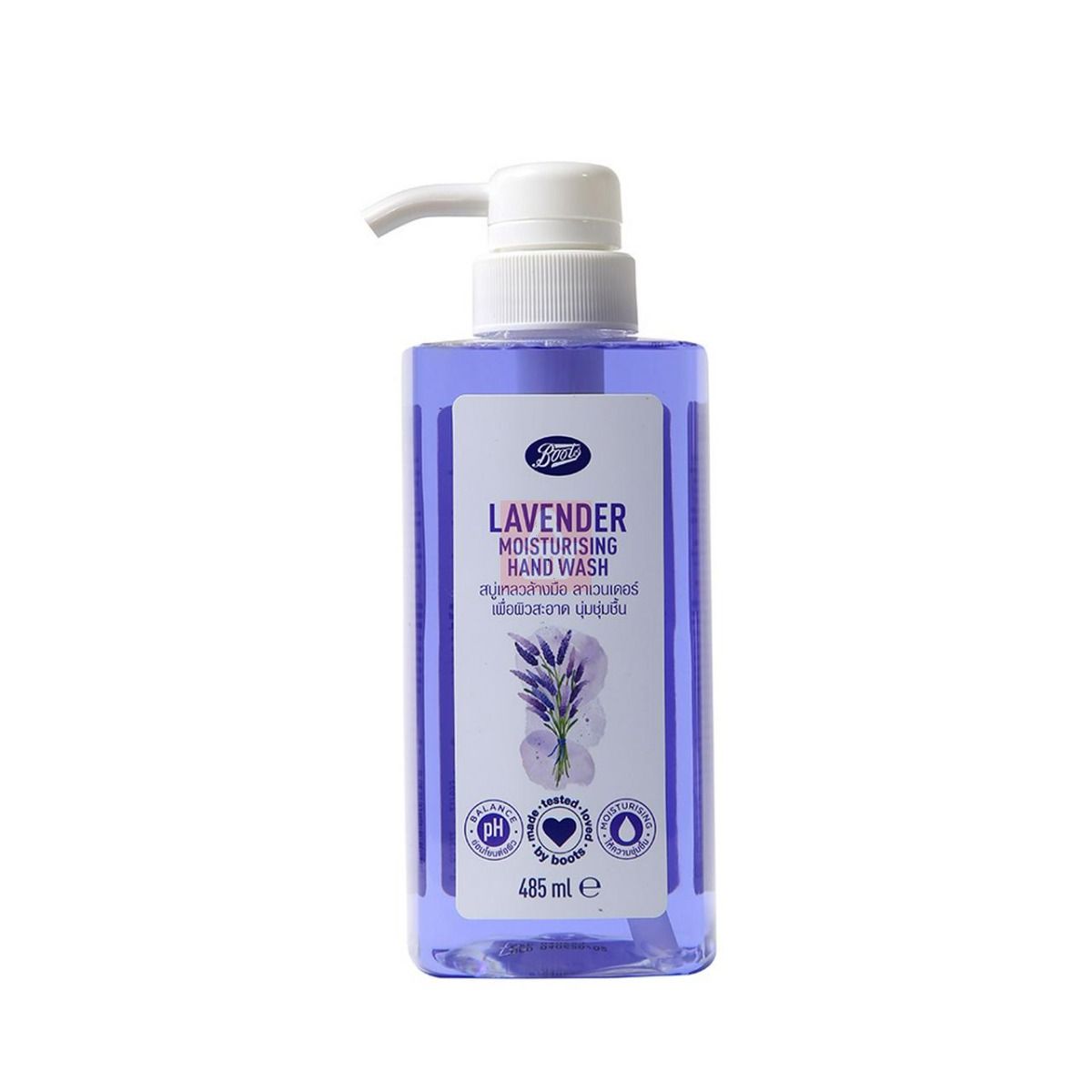 Boots Lavender Moisturising Hand Wash – 485ml