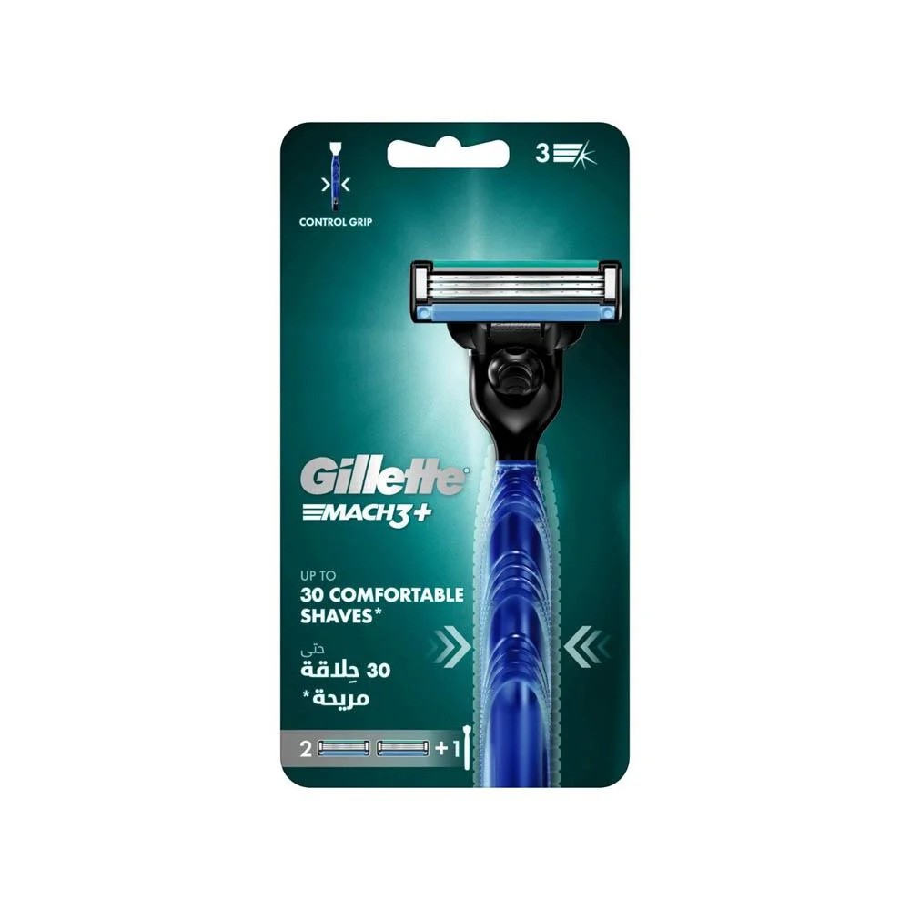 Gillette Mach3 Men’s Razor – 30 Comfort Shaves