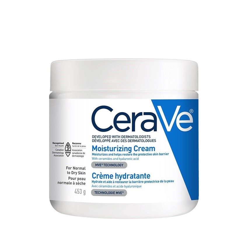 CeraVe Moisturizing Cream France Version for Normal to Dry Skin – 453g