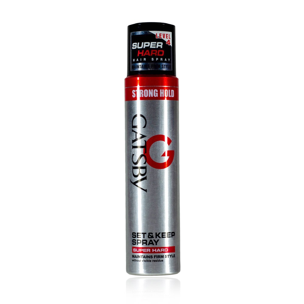 Gatsby Japan Set And Keep Hair Spray Super Hard – 250ml