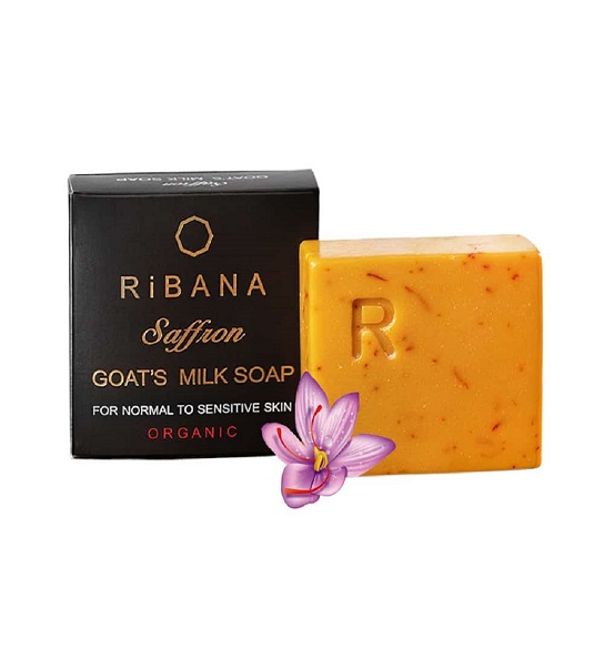 Ribana Saffron Goat’s Milk Soap – 110g