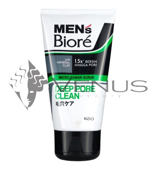 Biore Men Facial Wash 100g Deep Pore Clean