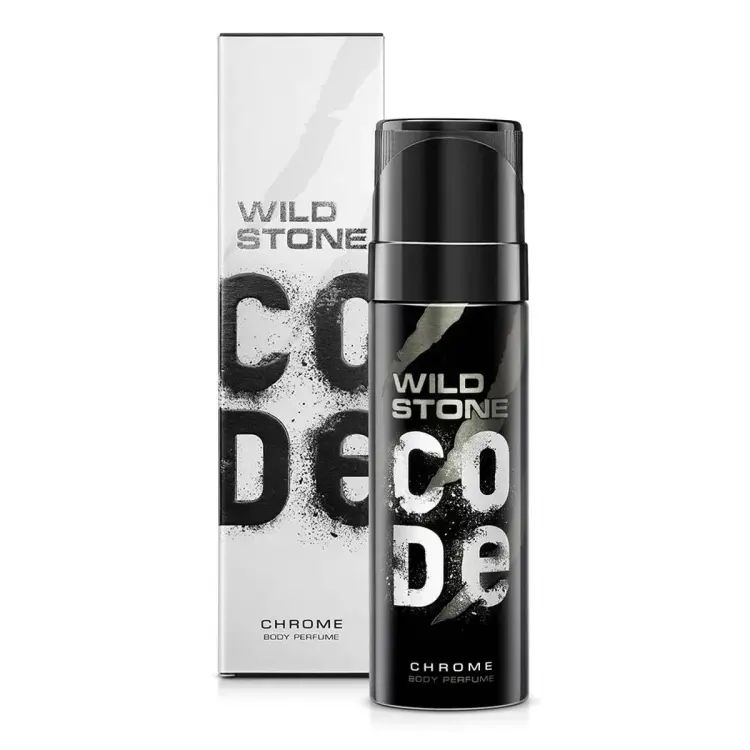 Wild Stone Code Chrome No Gas Body Spray For Men – 120ml