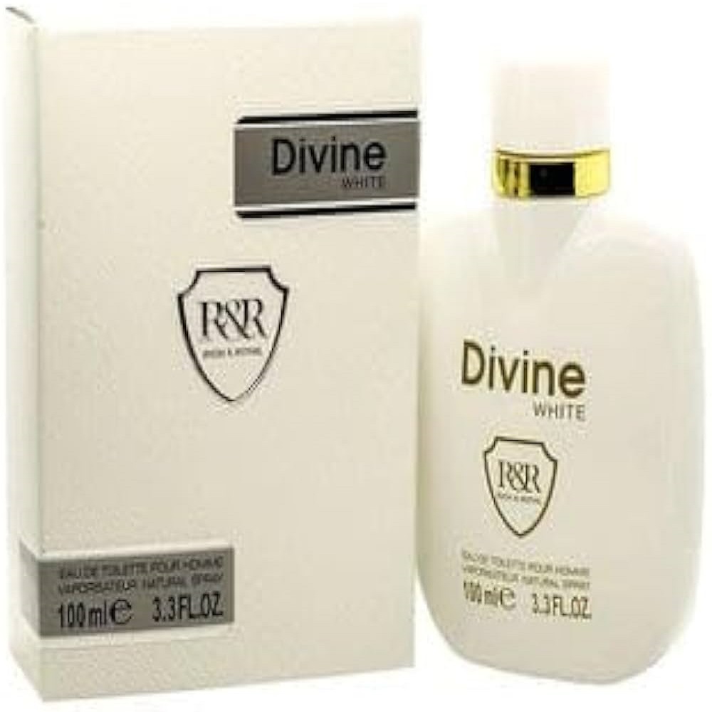 Divine White R&R (Rich & Royal) Eau De Toilette Pour Homme – 100ml