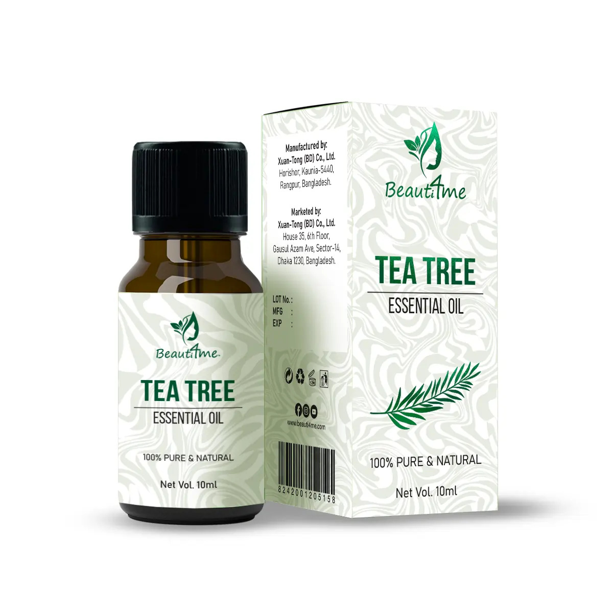 Beauti4me Tea Tree Essential Oil – 10ml